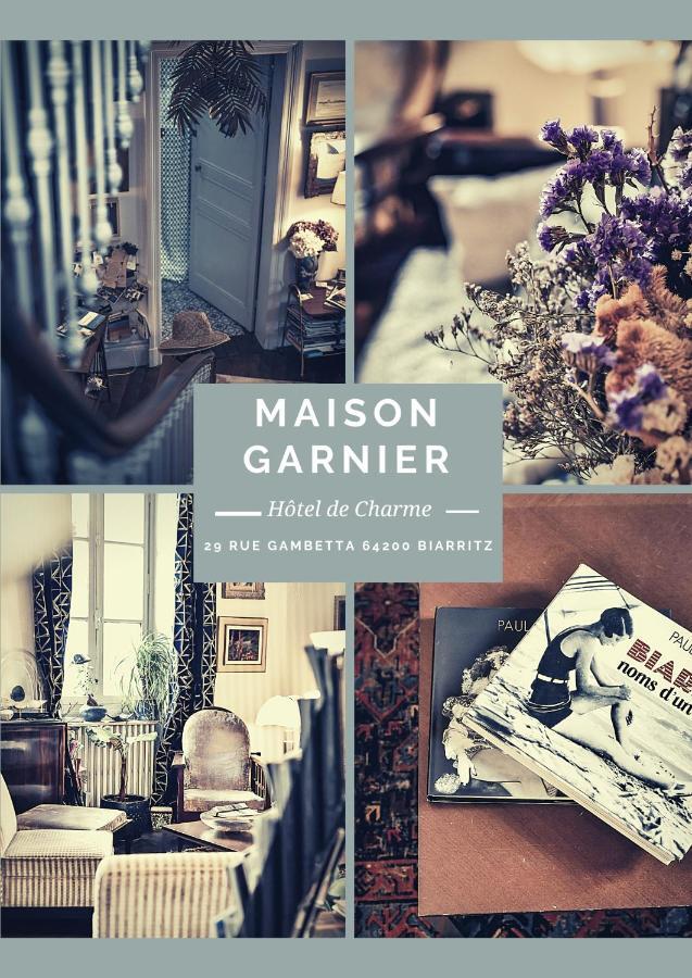 Maison Garnier Hotel De Charme ביאריץ מראה חיצוני תמונה